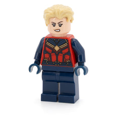 LEGO sh0772 - Captain Marvel (Carol Danvers) - Tan Hair Swept Back