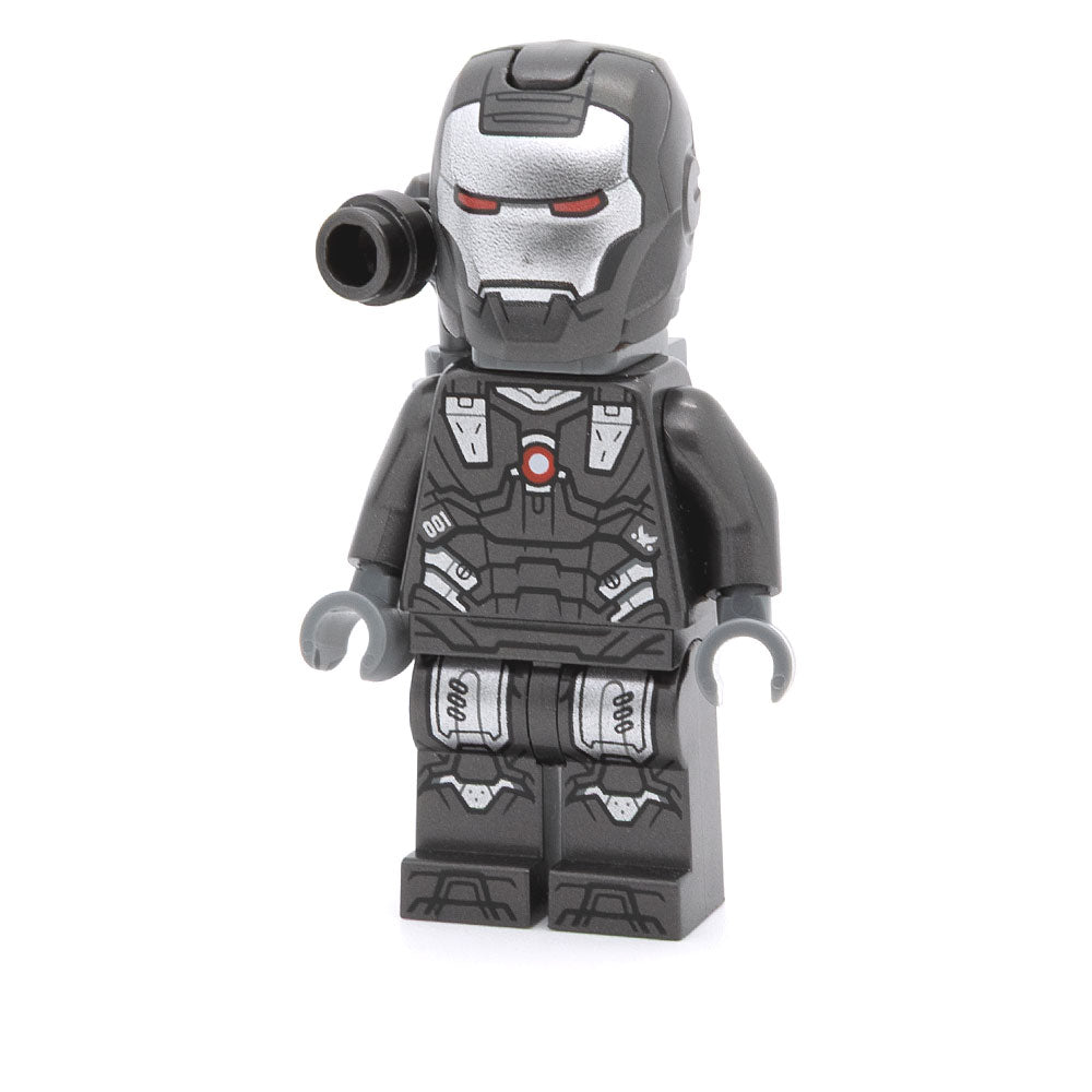 LEGO sh0819 - War Machine (Pearl Dark Gray and Silver Armor with Backpack)