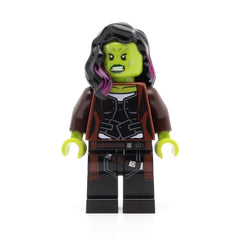 LEGO sh0506 - Gamora (Long Reddish Brown Coat)