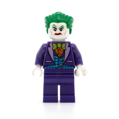 LEGO sh0515 - The Joker (Medium Azure Vest, Lime Bow Tie, Large Smile / Frown)