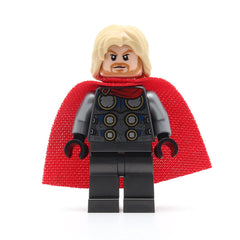LEGO sh0645 - Thor (Spongy Cape Pearl Dark Gray Legs)