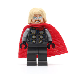 LEGO sh0645 - Thor (Spongy Cape Pearl Dark Gray Legs)