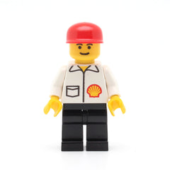 LEGO Shell008 - Shell (Jacket, Black Legs, Red Cap, Eyebrows)