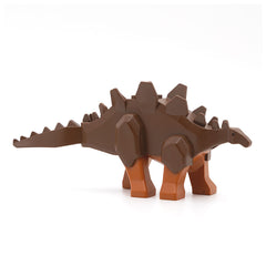 LEGO stego02 - Dinosaur Stegosaurus with Dark Orange Legs, Brown