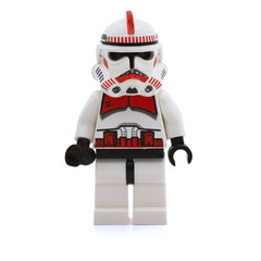 LEGO sw0091 - Clone Trooper Episode 3 (Red Markings, Shock Trooper)