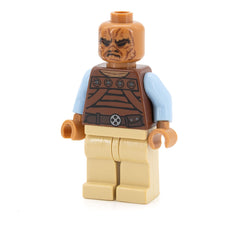 LEGO sw0487 - Weequay Skiff Guard (Pagetti Rook)