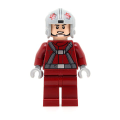 LEGO sw0619 - T-16 Skyhopper Pilot (Light Bluish Gray Helmet)