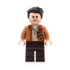 LEGO sw0737 - Poe Dameron (Medium Nougat Jacket, Hair)
