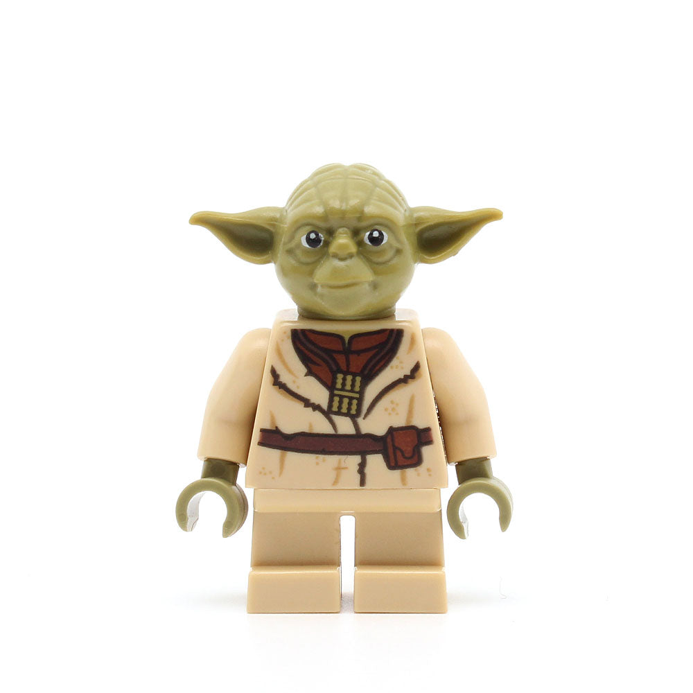 LEGO sw0906 - Yoda (Olive Green, Belt Pattern)