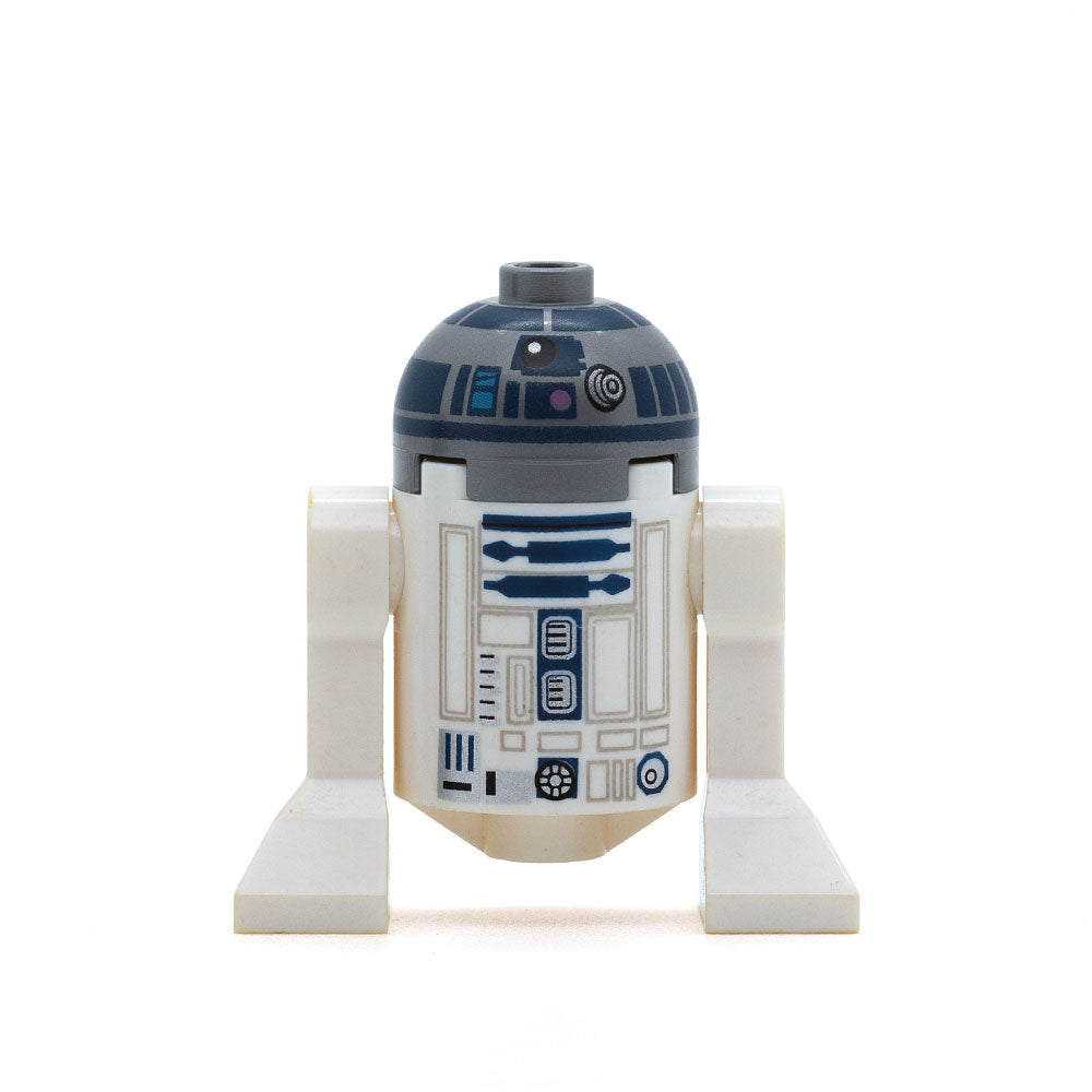 LEGO sw1085 - Astromech Droid, R2-D2 (Flat Silver Head, Dark Pink Dots and Large Receptor)