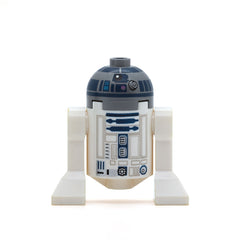 LEGO sw1085 - Astromech Droid, R2-D2 (Flat Silver Head, Dark Pink Dots and Large Receptor)