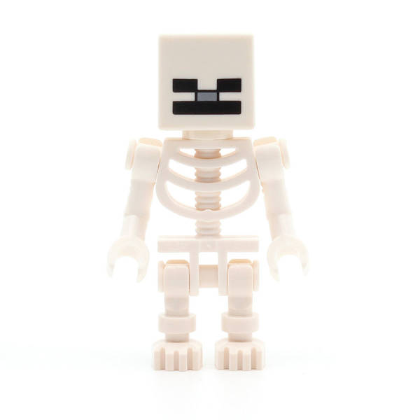 LEGO min011 - Skeleton (Cube Skull)