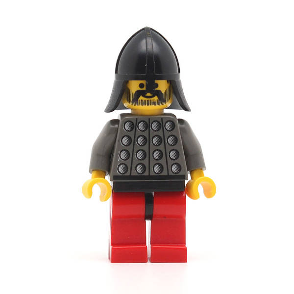 LEGO cas029 - Fright Knights (Knight 3, Red Legs with Black Hips, Black Neck-Protector)