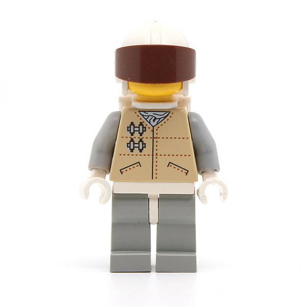 LEGO sw0016 Hoth Rebel (Yellow Head, Brown Visor)