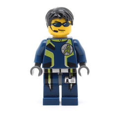 LEGO agt001 - Agent Chase (Dual Sided Head)