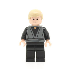 LEGO sw0395 - Luke Skywalker (Dark Bluish Gray Jedi Robe)