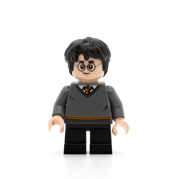 LEGO hp265 - Harry Potter (Gryffindor Sweater with Crest, Black Short Legs)