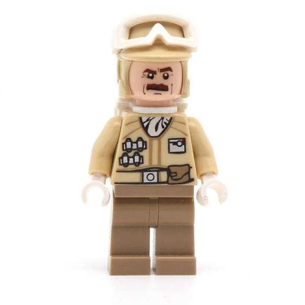 LEGO sw0425 - Hoth Rebel Trooper Tan Uniform (Moustache)