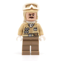 LEGO sw0425 - Hoth Rebel Trooper Tan Uniform (Moustache)