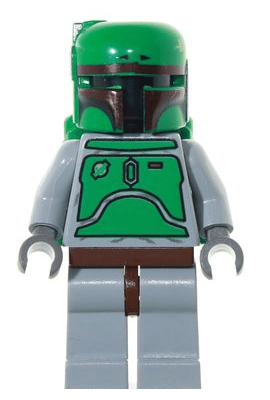 LEGO sw0002 - Boba Fett (Classic Grays)