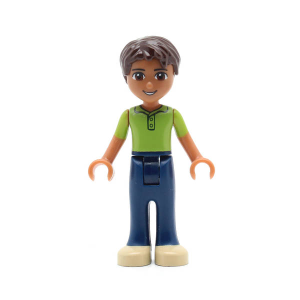 LEGO frnd069 - Friends Robert (Dark Blue Trousers, Bright Green Polo Shirt)