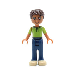 LEGO frnd069 - Friends Robert (Dark Blue Trousers, Bright Green Polo Shirt)