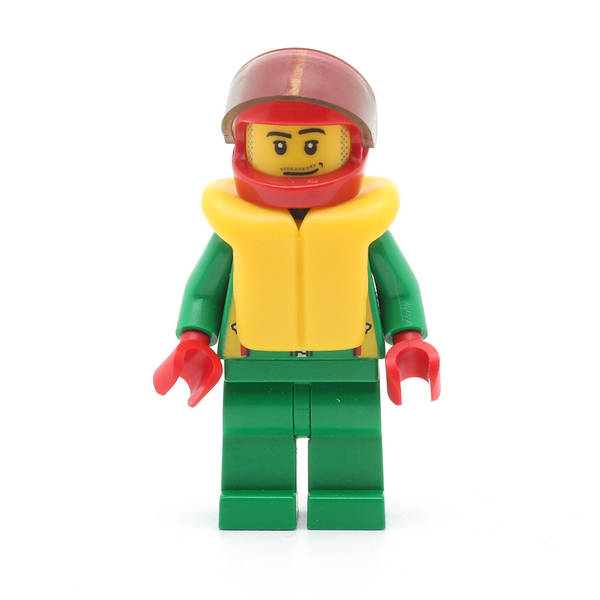 LEGO cty0001 - Octan (Green Jacket)