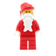 LEGO hol013 - Santa (Red Legs, White Bushy Eyebrows)