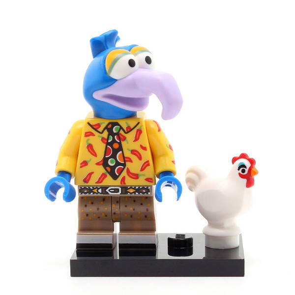 NEW - LEGO coltm-04 - Gonzo, The Muppets (Set mit Stand und Zubehör)