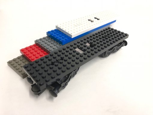 LEGO 6584a - Zugplatte 6 x 24 mit drei runden Löchern an den Enden