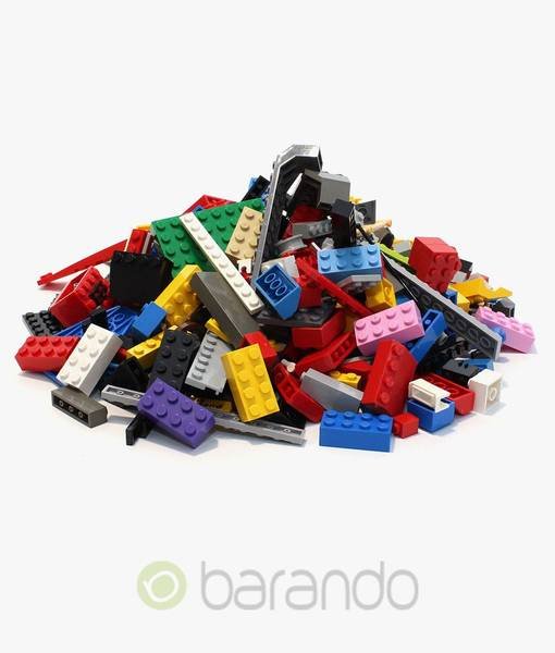 1,0 kg - LEGO Steine gemischt - Kiloware (KiTa-Mischung)