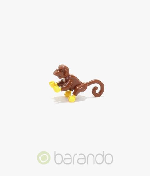 2550c01, Monkey with Yellow Hands and Feet, Reddish Brown