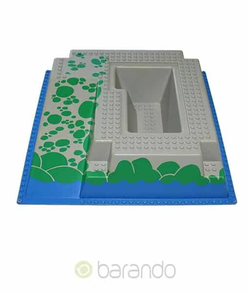LEGO 3D Platte 2552px4 - Pirateninsel