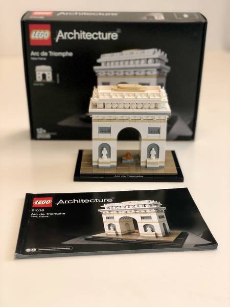 LEGO® Architecture 21036 Der Triumphbogen Nur Bauanleitung 