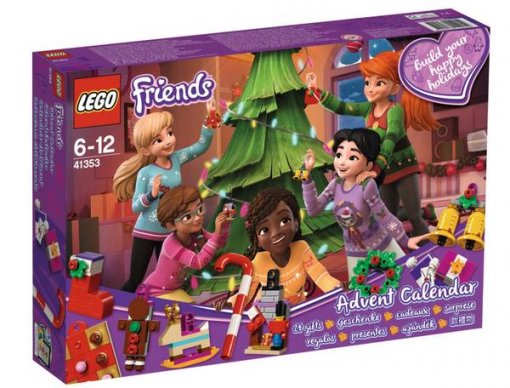 LEGO Friends Adventskalender mit Weihnachtsschmuck (41353)