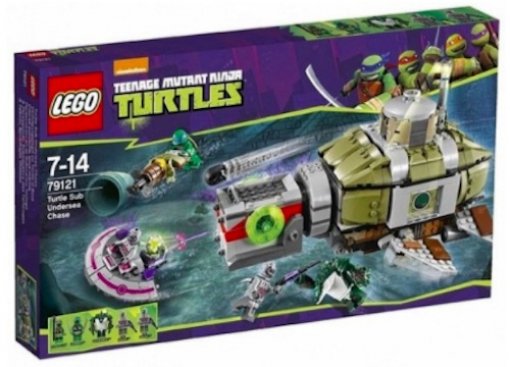 LEGO Teenage Mutant Ninja Turtles Turtle Sub Undersea Chase (79121)
