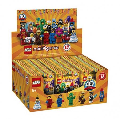 LEGO 6175009 - Display 60 x LEGO  Minifiguren (71017) The Batman Movie