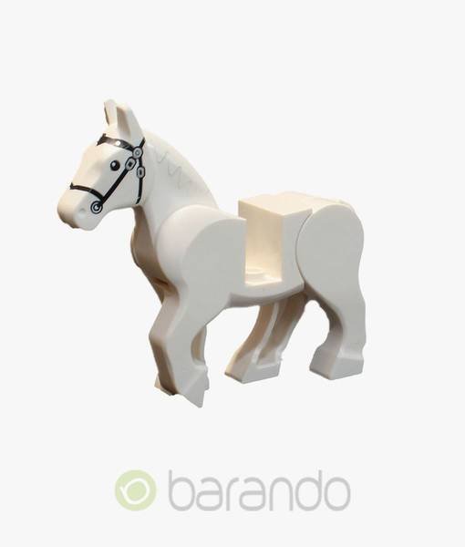LEGO Pferd 10352c01pb04 - weiß