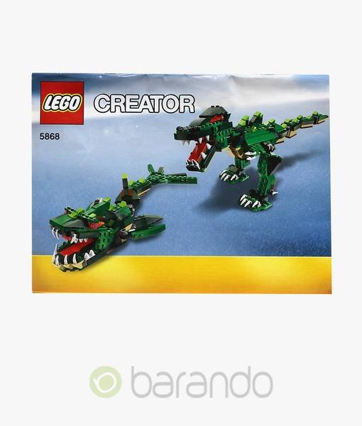 LEGO Creator 3-in-1 (5868) Krokodil - mit BA