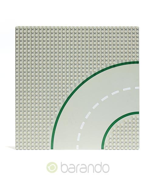 LEGO Platte 609p01 - Straßenplatte Kurve