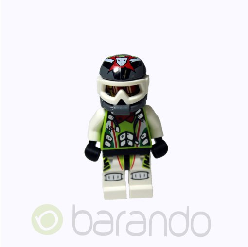 LEGO Team X-treme Daredevil 3 (MAX-treme) - Dirtbike Helmet wr011 World Racers